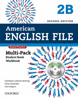 AMERICAN ENGLISH FILE 2E 2B MULTI PK