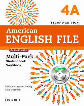 AMERICAN ENGLISH FILE 4 SB+WB A 2ED
