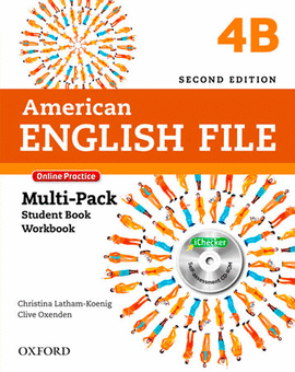 AMERICAN ENGLISH FILE 4 SB+WB B 2ED