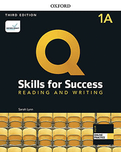 Q SKILLS FOR SUCCESS (3RD EDITION). READING & WRITING 1. SPLIT STUDENT'S BOOK PACK PART A