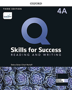 Q SKILLS FOR SUCCESS (3RD EDITION). READING & WRITING 4. SPLIT STUDENT'S BOOK PACK PART A