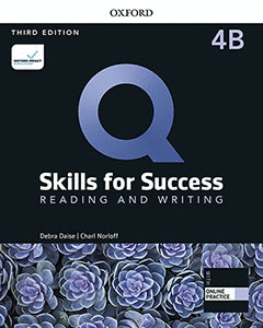 Q SKILLS FOR SUCCESS (3RD EDITION). READING & WRITING 4. SPLIT STUDENT'S BOOK PACK PART B