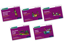 READ WRITE INC - PHONICS SET 2A PURPLE STORY BOOKS - COLOUR PACK