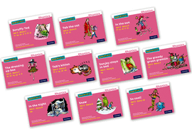 READ WRITE INC - PHONICS SET 3 PINK STORY BOOKS - COLOUR PACK OF