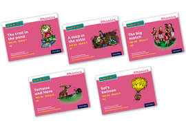 READ WRITE INC - PHONICS SET 3A PINK STORY BOOKS - COLOUR PACK OF
