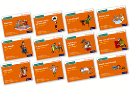 READ WRITE INC - PHONICS SET 4 ORANGE STORY BOOKS - COLOUR PACK O