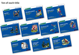 READ WRITE INC. PHONICS: BLUE SET 6 STORYBOOKS PACK OF 100