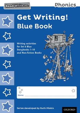 (PACK).READ WRITE INC.PHONICS:GET WRITING! BLUE BOOK 10UNIT