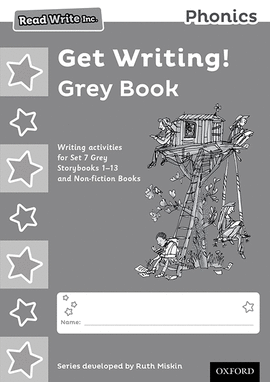 PACK 10 READ WRITE INC.PHONICS: GET WRITING! GREY BOOK