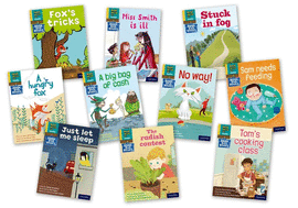 READ WRITE INC - PHONICS SET 5 YELLOW BOOK BAG BOOKS PACK OF 10
