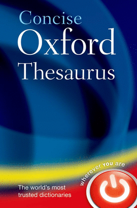 CONCISE OXFORD THESAURUS THIRD ED