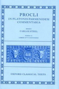 PROCLI IN PLATONIS PARMEDIEM COMMENTARIA II.(IMPORTACION)