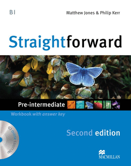STRAIGHTFWD PRE-INT WB PK +KEY 2ND ED