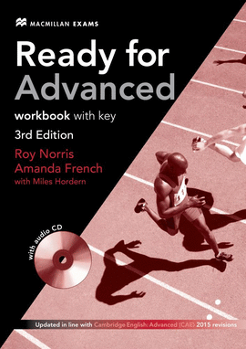 READY FOR ADVANCED WORKBOOK +KEY PK 3RD ED