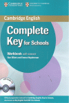 COMPLETE KEY FOR SCHOOLS WB W/KEY (+CD)