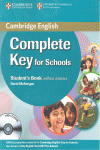 COMPLETE KEY FOR SCHOOLS (+CD-ROM)