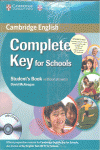 COMPLETE KEY FOR SCHOOLS (+WB)