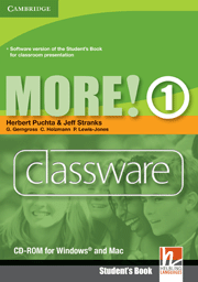 MORE! LEVEL 1 CLASSWARE CD-ROM