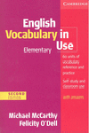 (2 ED) ENGLISH VOCABULARY IN USE ELEMEN W/KEY