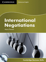 INTERNATIONAL NEGOTIATIONS (+CD)