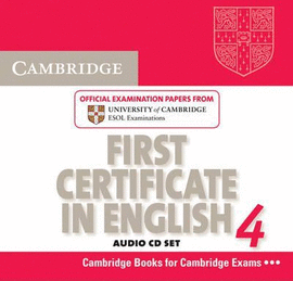 CAMB FCE IN ENGLISH 4 (CD)