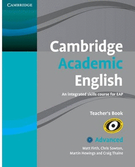 (S/DEV) CAMB ACADEMIC ENGLISH ADVANCED TCH