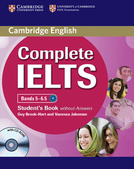 COMPLETE IELTS BANDS 5-6.5 STUDENT'S BOOK WITHOUT ANSWERS WITH CD-ROM