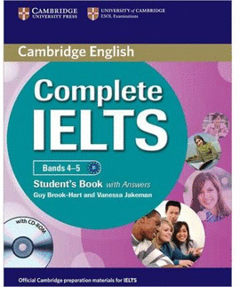 (S/DEV) COMPLETE IELTS BANDS 4-5 W/KEY (+CD-R