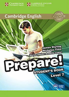 CAMBRIDGE ENGLISH PREPARE! LEVEL 7 STUDENT'S BOOK