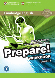CAMBRIDGE ENGLISH PREPARE! LEVEL 7 WORKBOOK WITH AUDIO