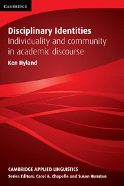 DISCIPLINARY IDENTITIES