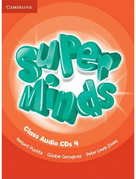 SUPER MINDS LEVEL 4 CLASS AUDIO CDS (4)