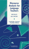 DISCOURSE ANALYSIS FOR LANGUAGE TEACHERS