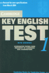(2 ED) CAMB KEY ENGLISH TEST 1 KEY