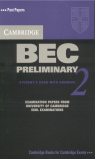 CAMB BEC PRELIMINARY 2 W/KEY
