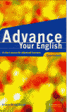ADVANCE YOUR ENGLISH COURSEBOOK