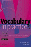 VOCABULARY IN PRACT. 5 + TESTS