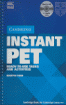 (S/DEV) CAMB INSTANT PET (+CD)