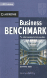 BUSINESS BENCHMARK PRE-INTERMEDIATE TO INTERMEDIATE STUDENT'S BOOK BEC PRELIMINA