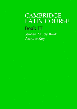 CLC 3 STD STUDY BK ANSWER KEY PB