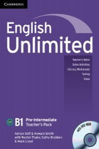ENGLISH UNLIMITED PRE-INTERM TCH (+DVD-ROM)