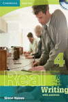 REAL 4 - WRITING W/KEY (+CD)