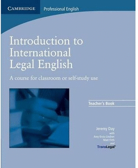 INTRODUCTION TO INTERNATIONAL LEGAL ENGLISH T