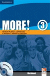 MORE! LEVEL 3 WORKBOOK WITH AUDIO CD