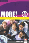 MORE! LEVEL 4 STUDENT'S BOOK WITH INTERACTIVE CD-ROM