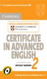 CERTIFICATE IN ADV ENGLISH 2