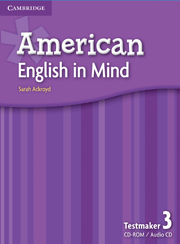 AMERICAN ENGLISH IN MIND LEVEL 3 TESTMAKER CD-ROM AND AUDIO CD