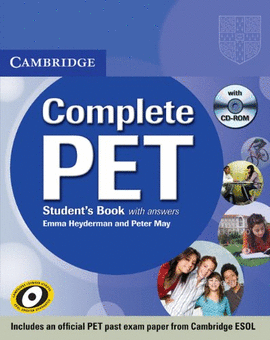 COMPLETE PET W/KEY (+CD-ROM)