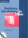(2 ED) BUSINESS VOCABULARY IN USE ELEMEN (+CD
