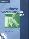 (2 ED) BUSINESS VOCABULARY IN USE ADVANCED W/